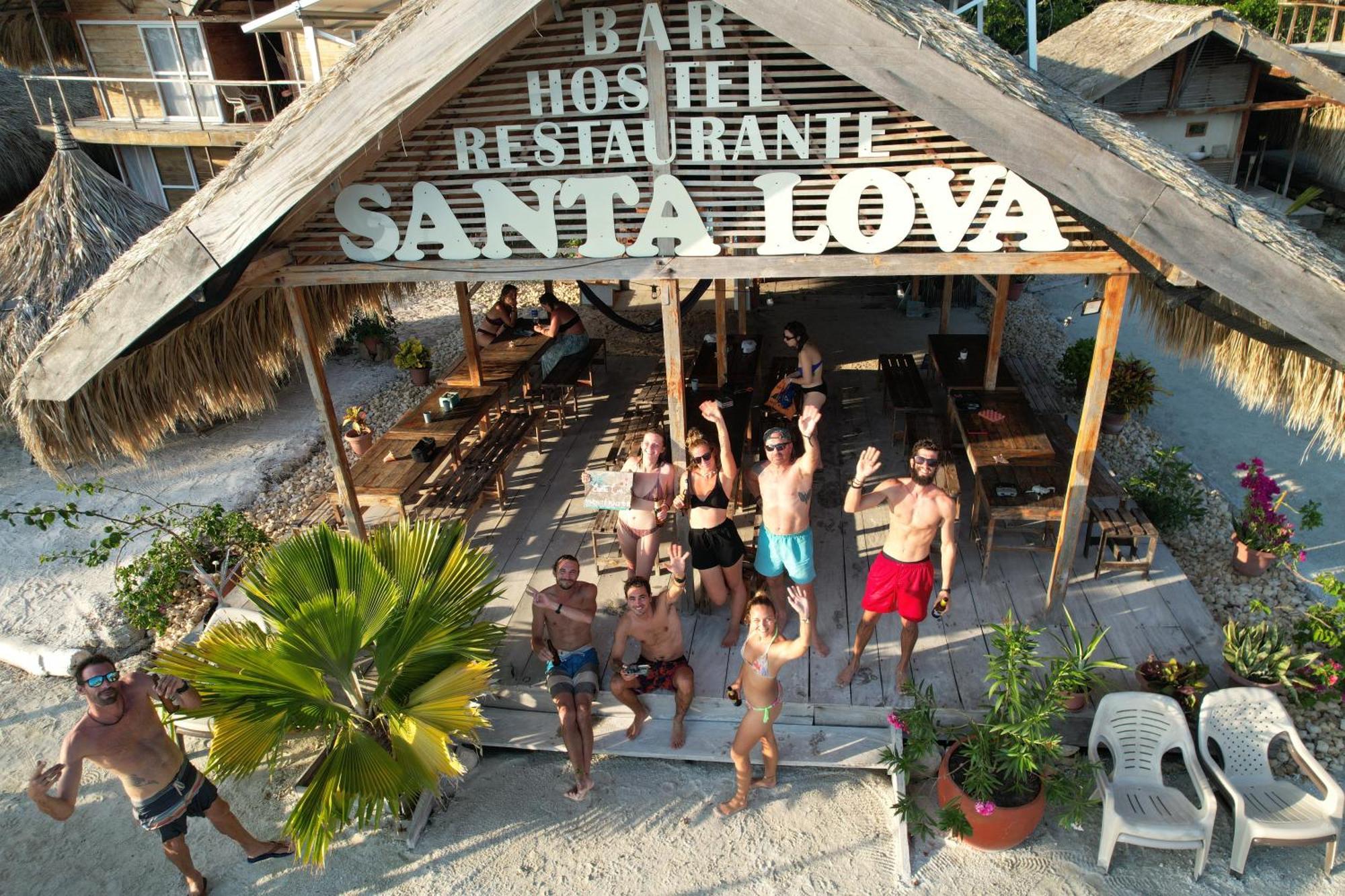 Santa Lova Eco-Hostel Isla Tintipan Tintipan Island Экстерьер фото